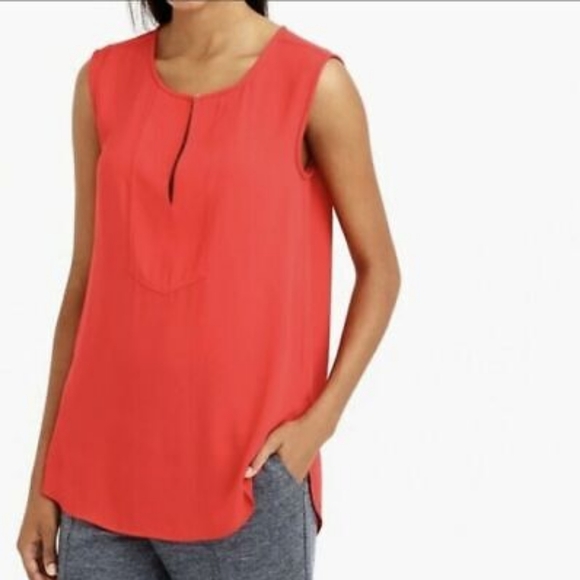 J. Crew Drapey Keyhole Blouse - Picture 7 of 7